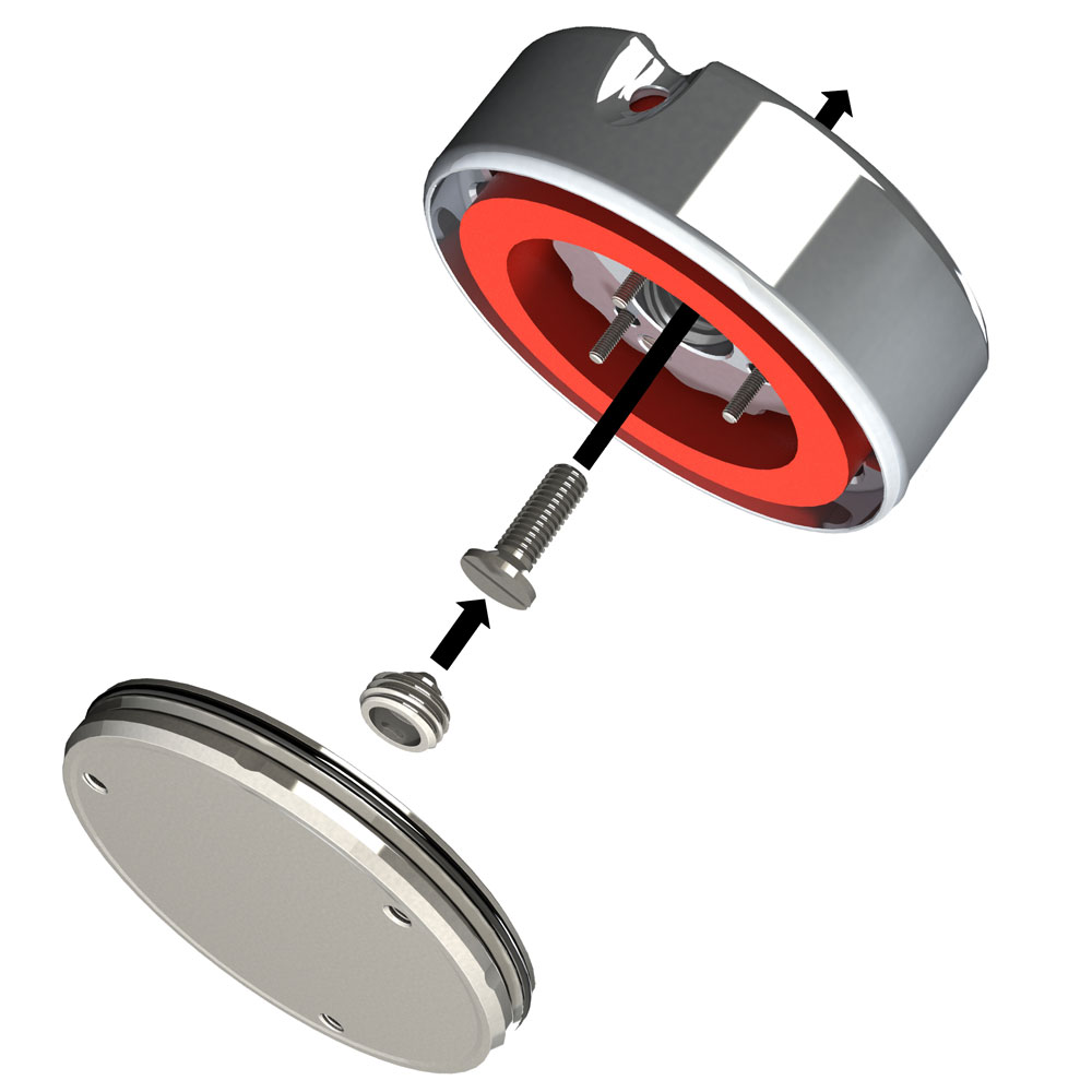 Set Di 4 Piedini Ammortizzanti Per Isolamento Acustico – Alluminio E Silicone, Riducono Vibrazioni Per Hi-Fi, Altoparlanti